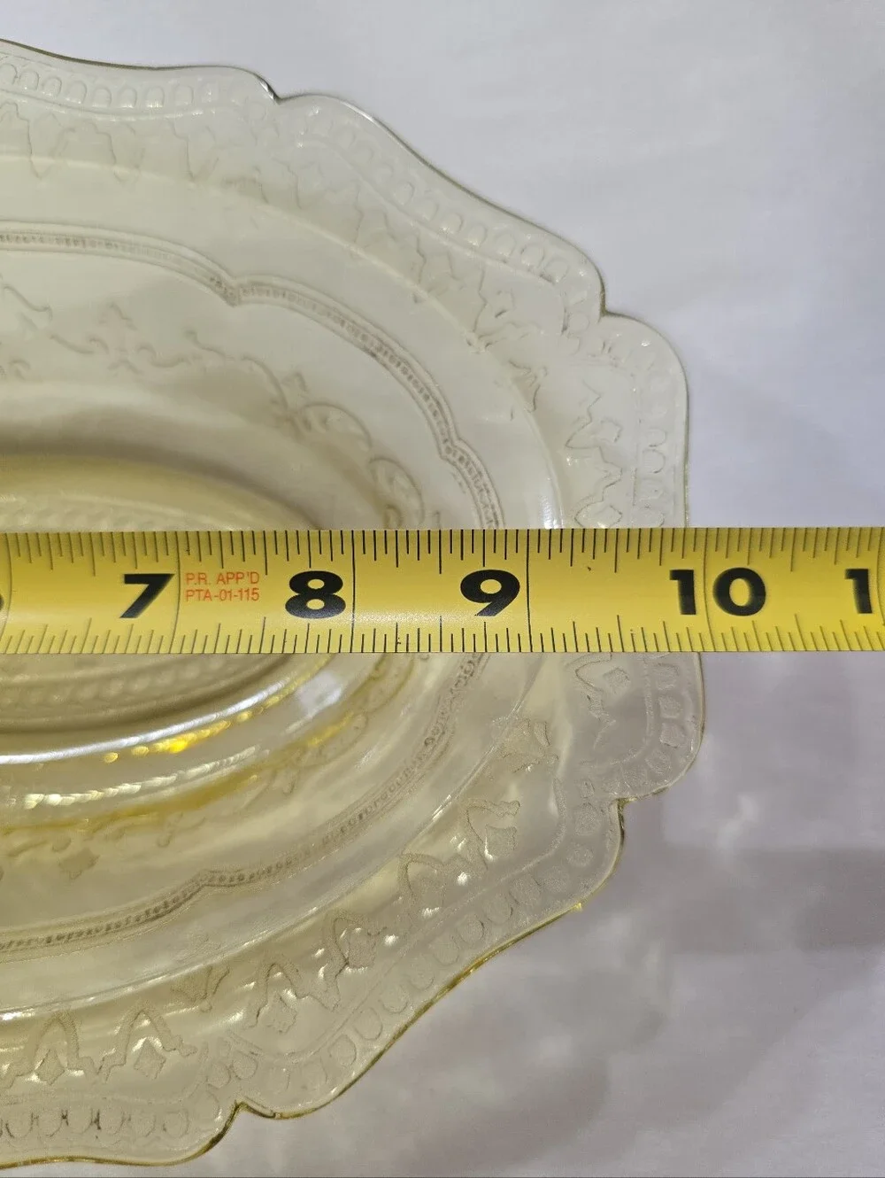 federal glass note exquisite